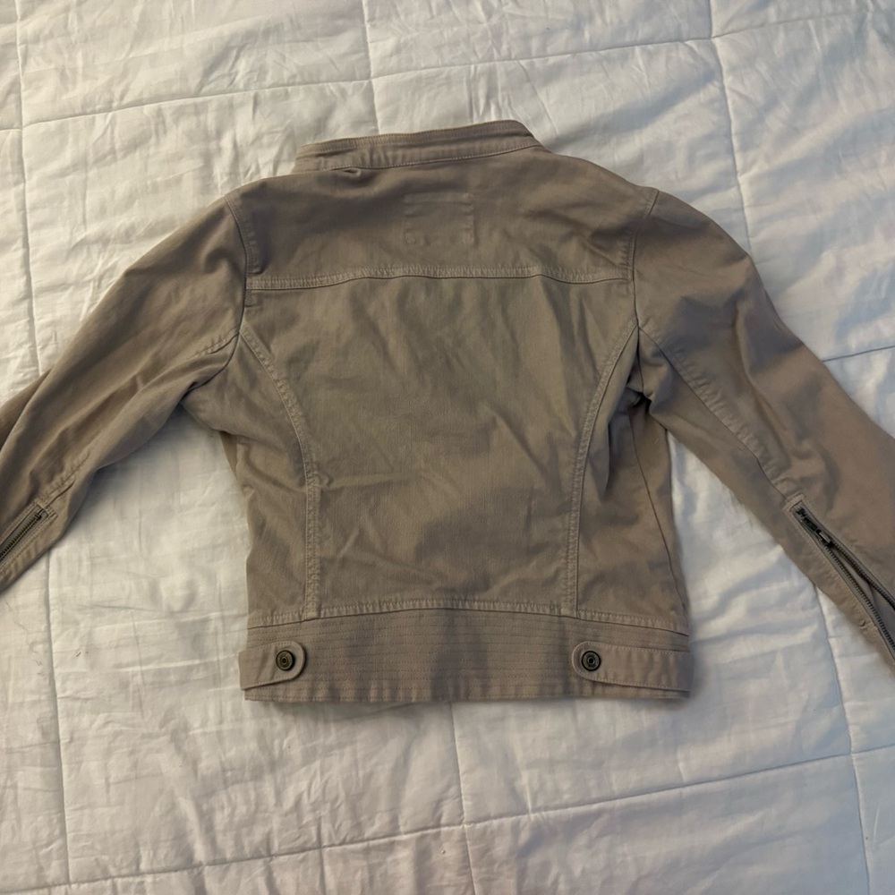 LOFT Tan Utility Jacket - Picture 4 of 11